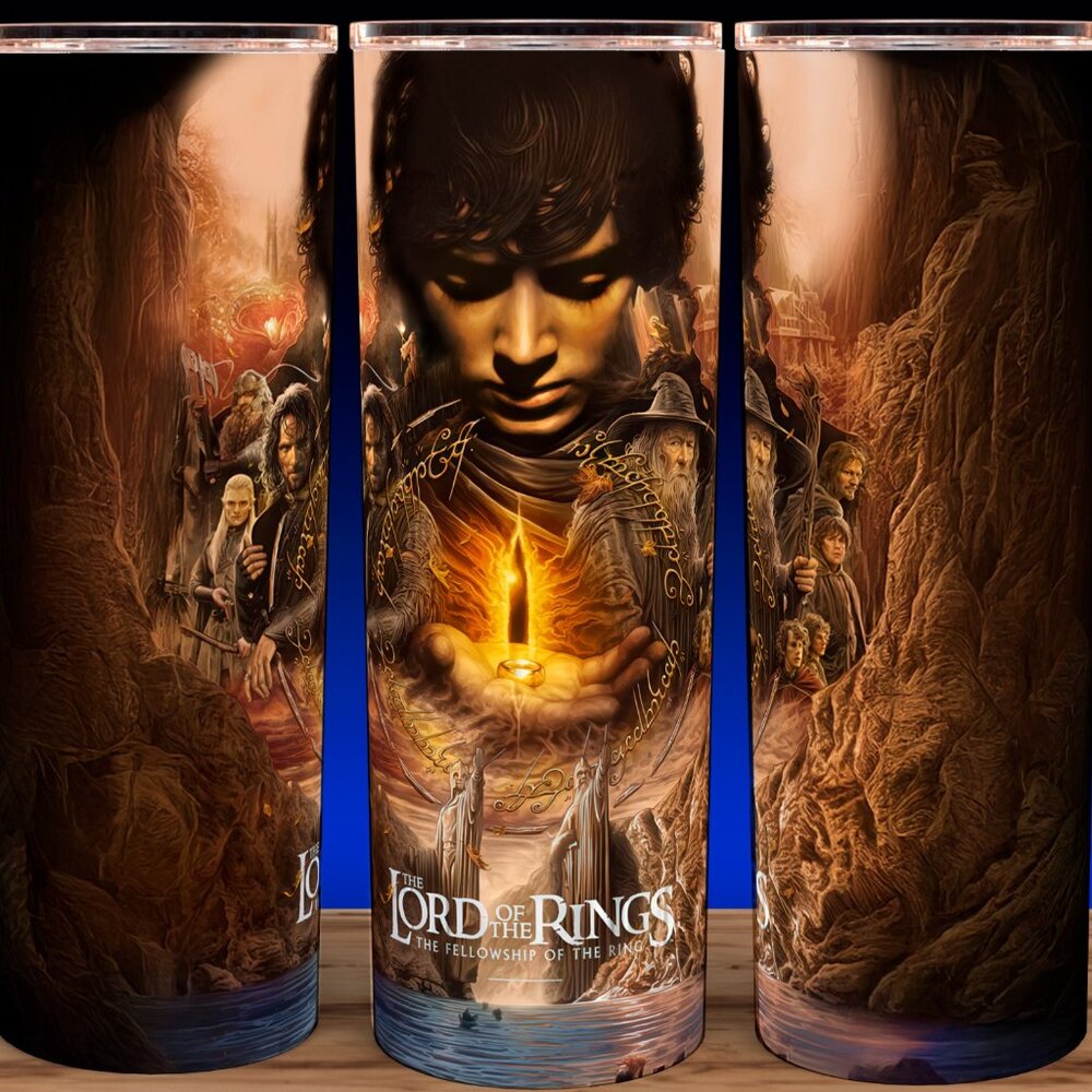 Lord of the Rings Fellowship of the Ring Cup Mug Tumbler